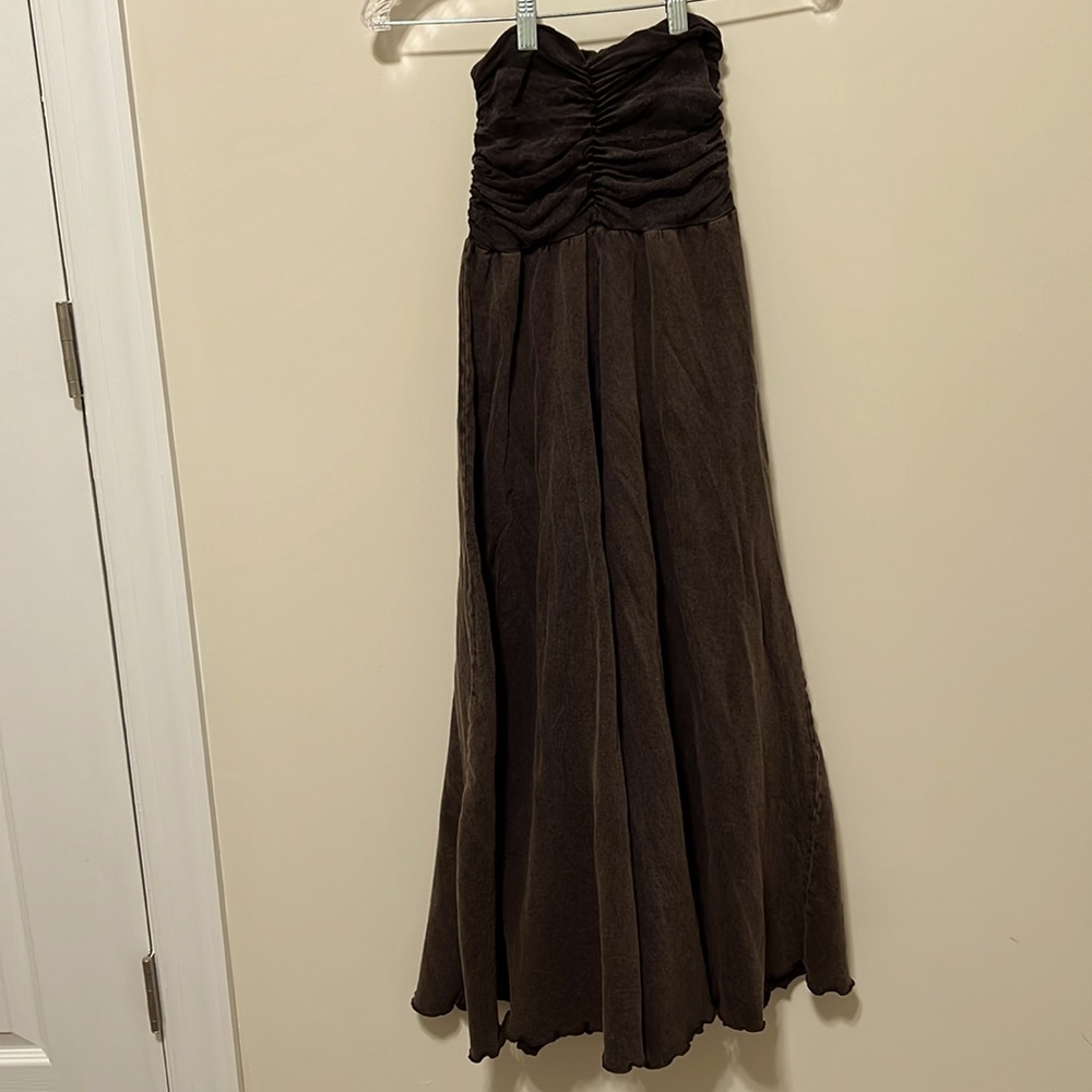 Free People Women’s Strapless Wide-Leg Jumpsuit / Size XS / Good Condition
